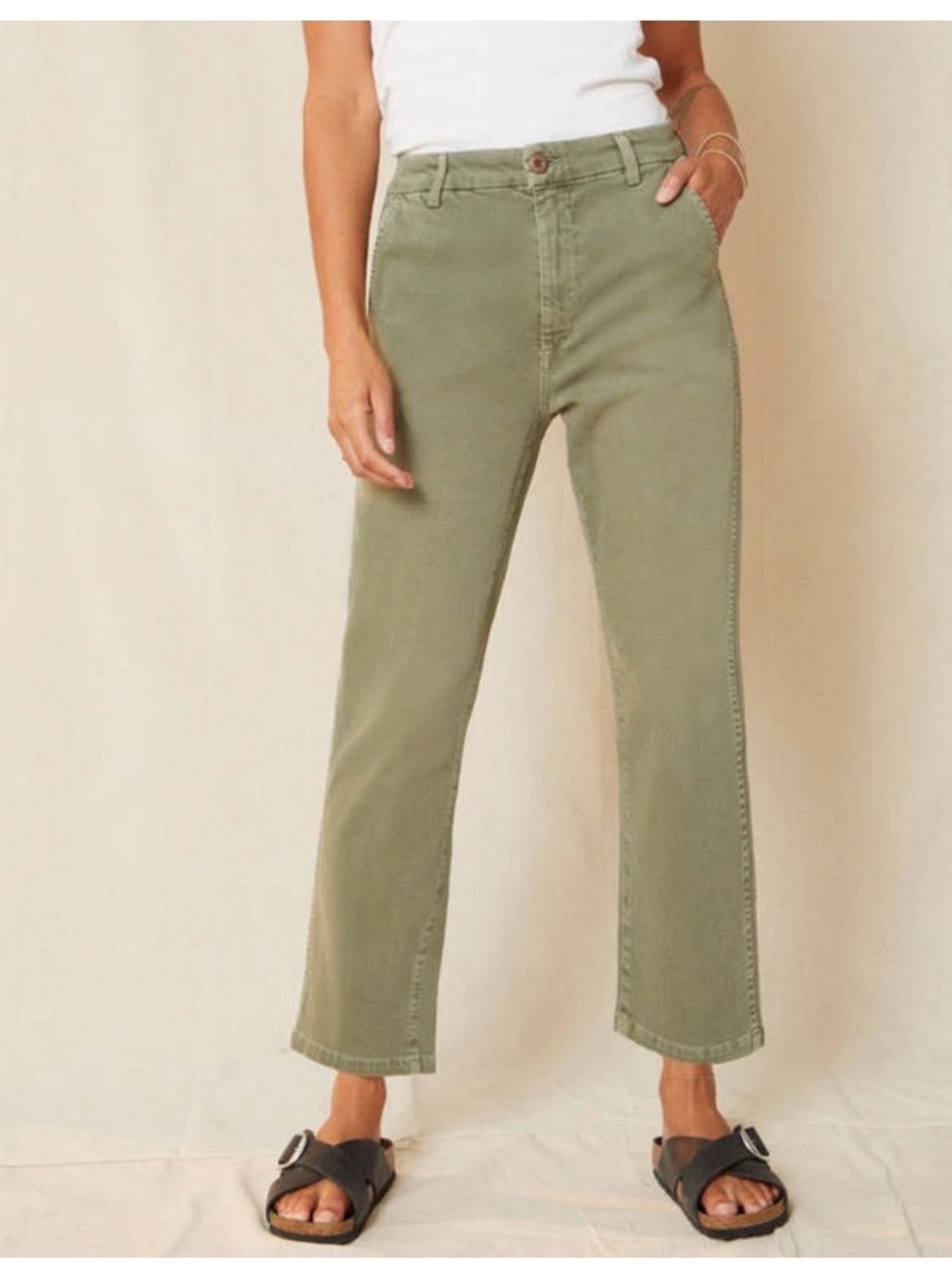 AMO Easy trouser in surplus, 27